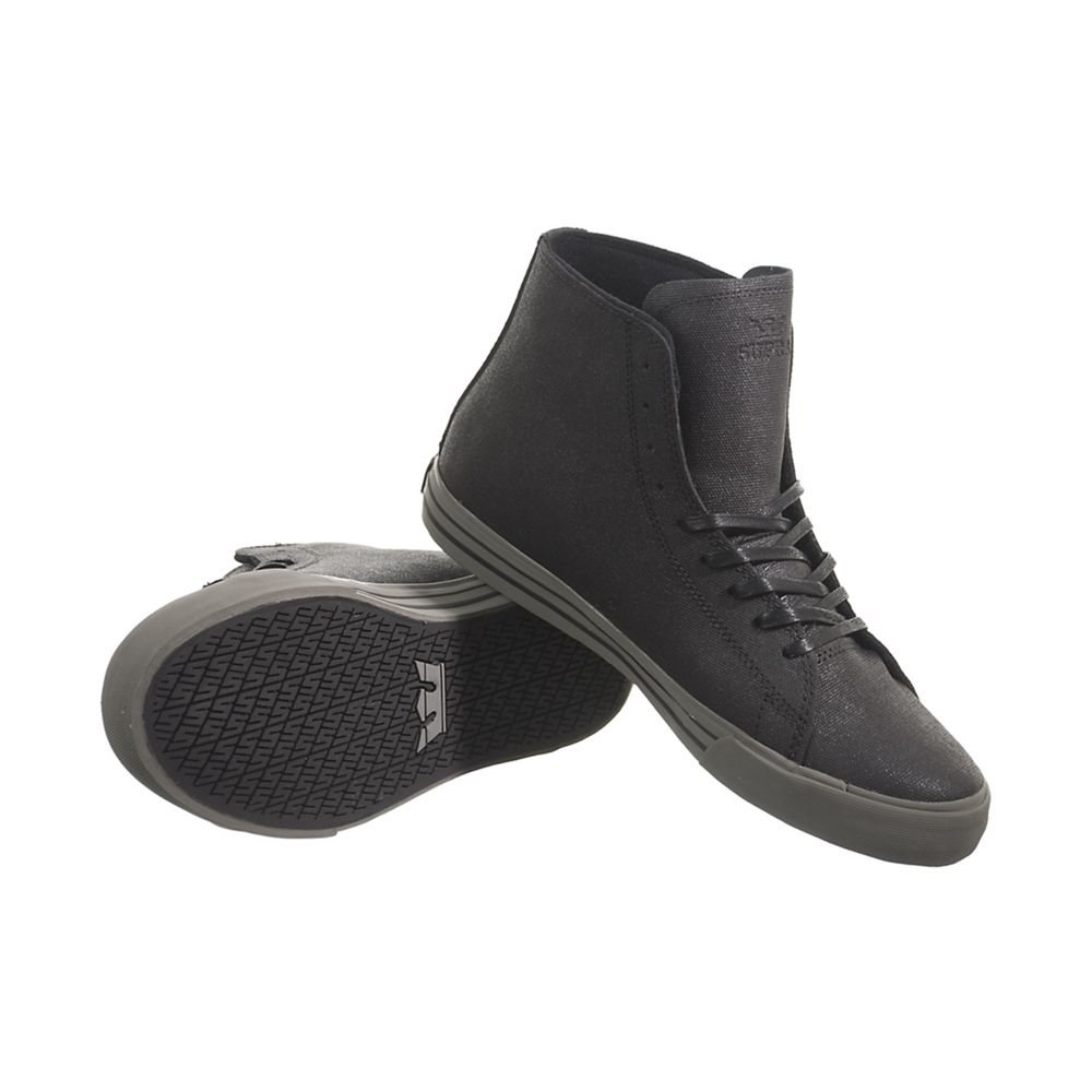 Baskets Montantes Supra Thunder High Noir Tuff Black Homme | GXI-22916902